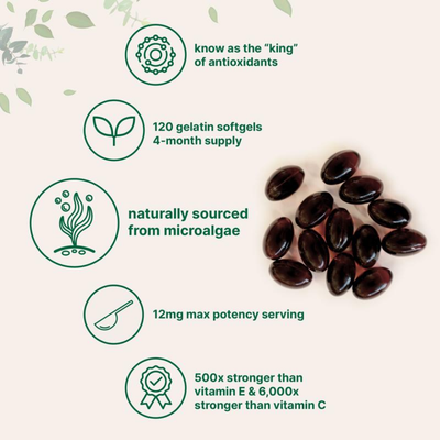 Astaxanthin Soft Gels