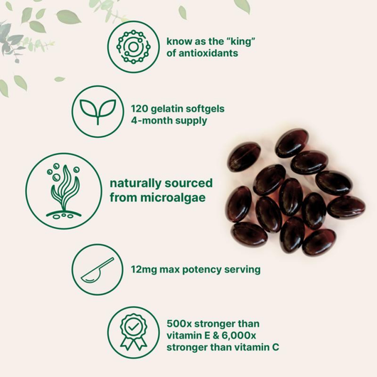 Astaxanthin Soft Gels