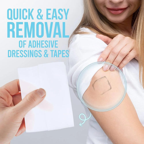 Hypoallergenic Adhesive Remover Wipes