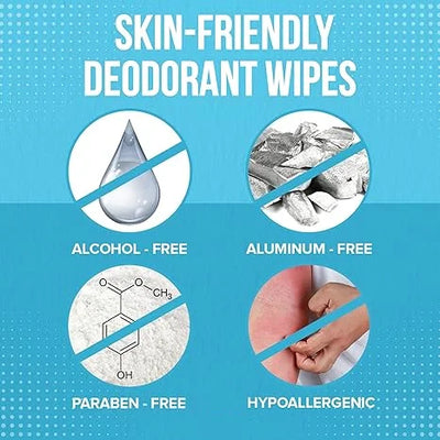 Hypoallergenic Adhesive Remover Wipes