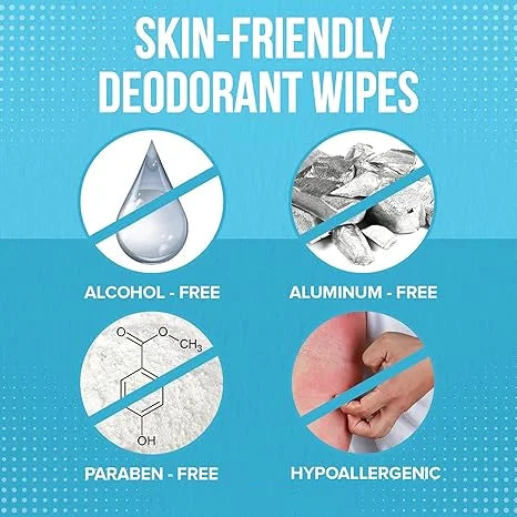 Hypoallergenic Adhesive Remover Wipes